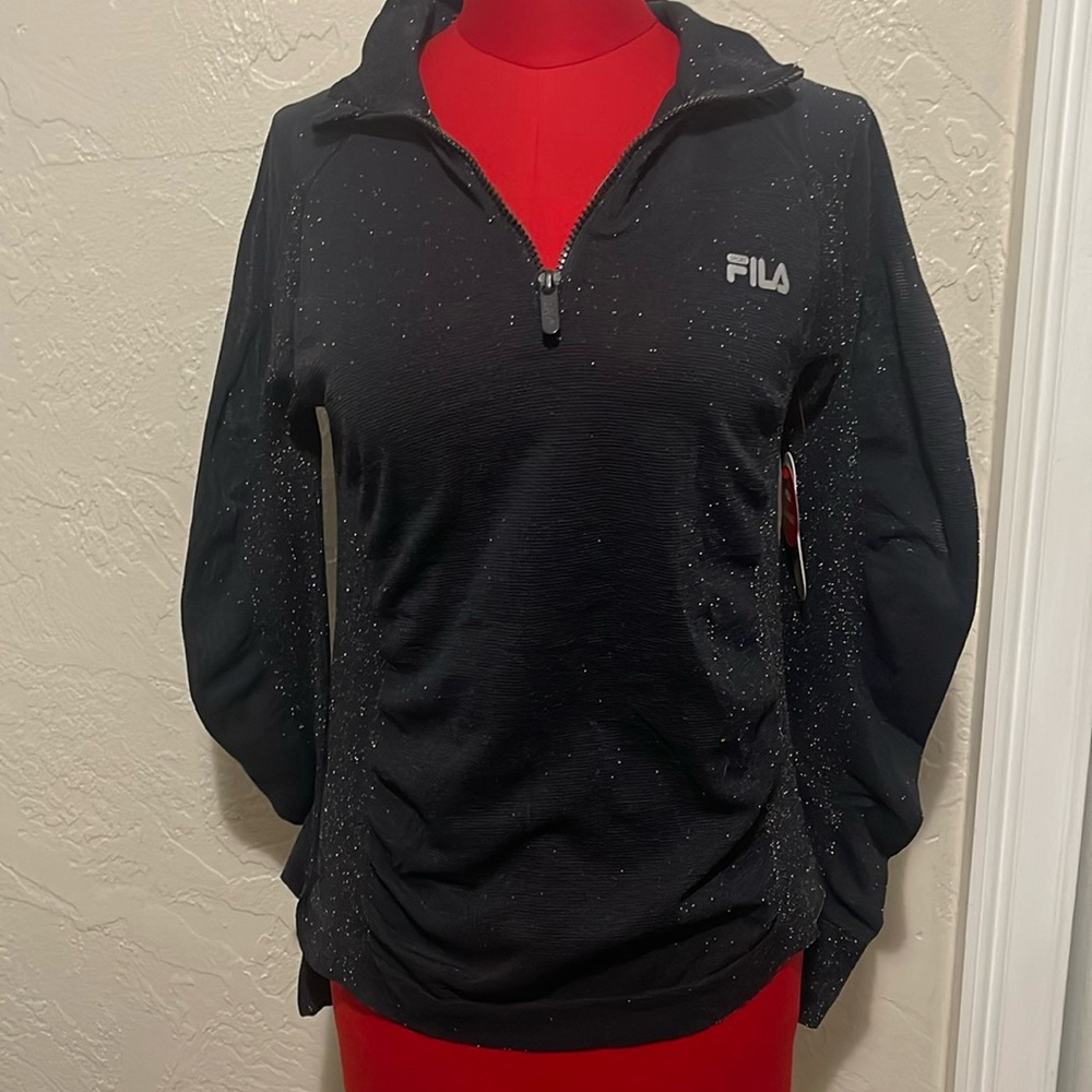 Fila Glitter Running Top NWT